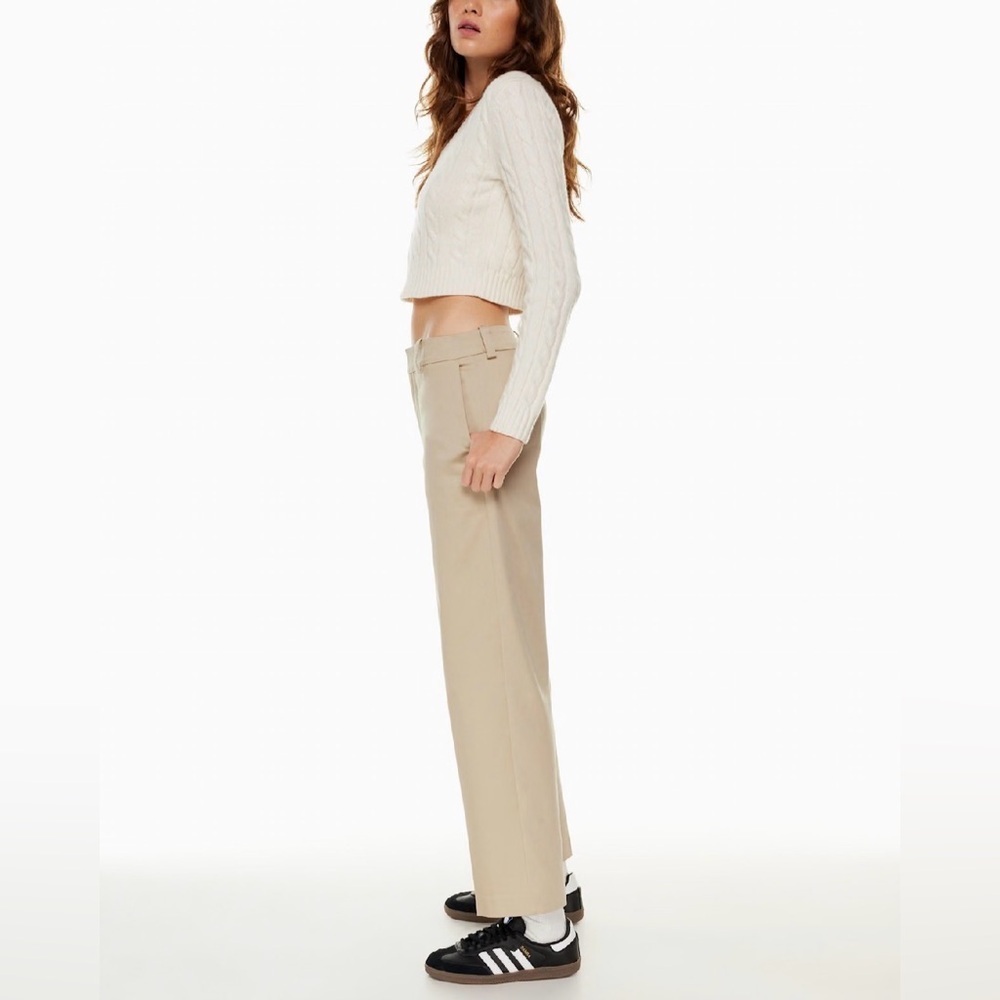 Aritzia Sunday Best Joah Pant in Humus Beige Size 6